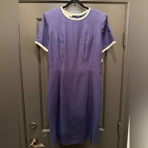 Vintage Brooks Brothers Blue Dress size 12